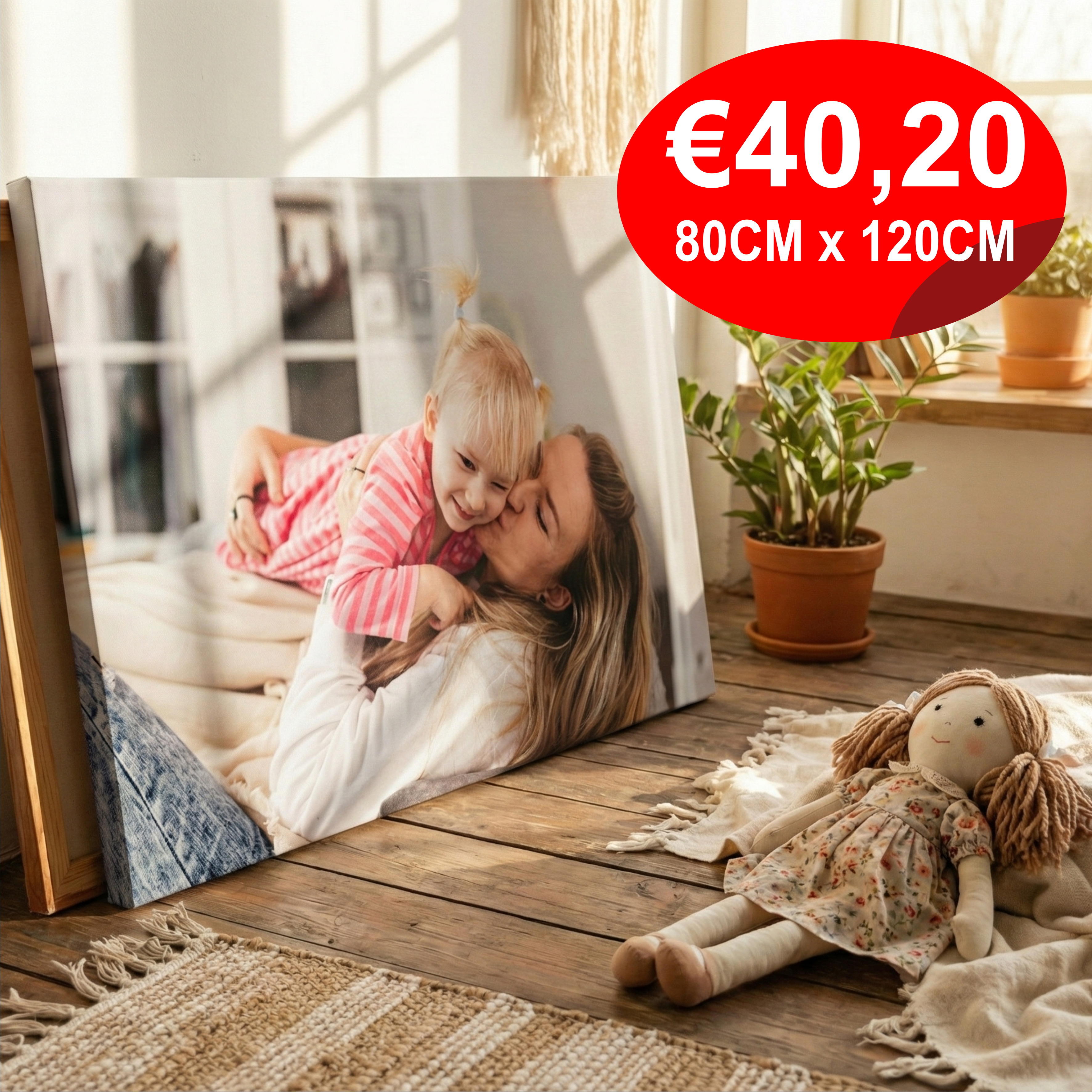 Individuali drobė 120cmx80cm